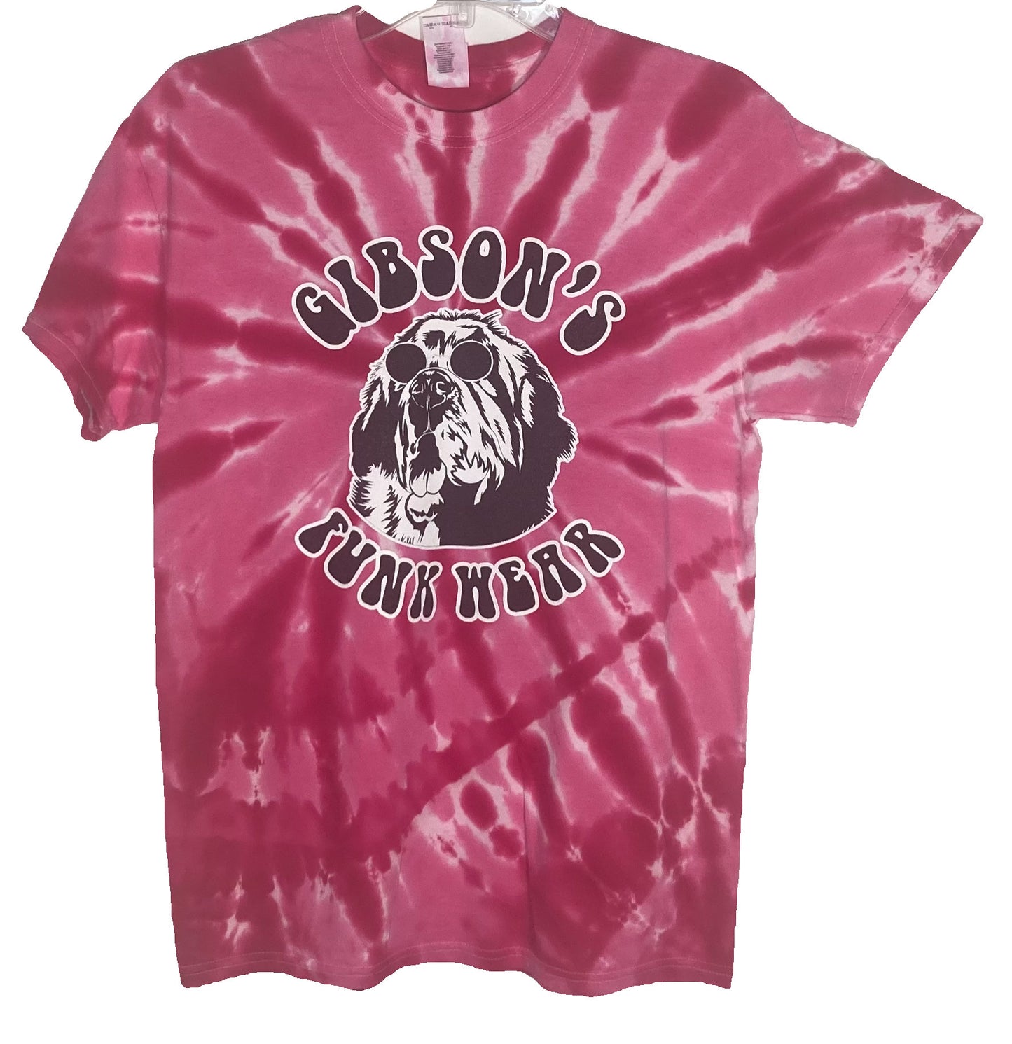 "Pink Swirl" Gibson's Funk Wear T-shirt