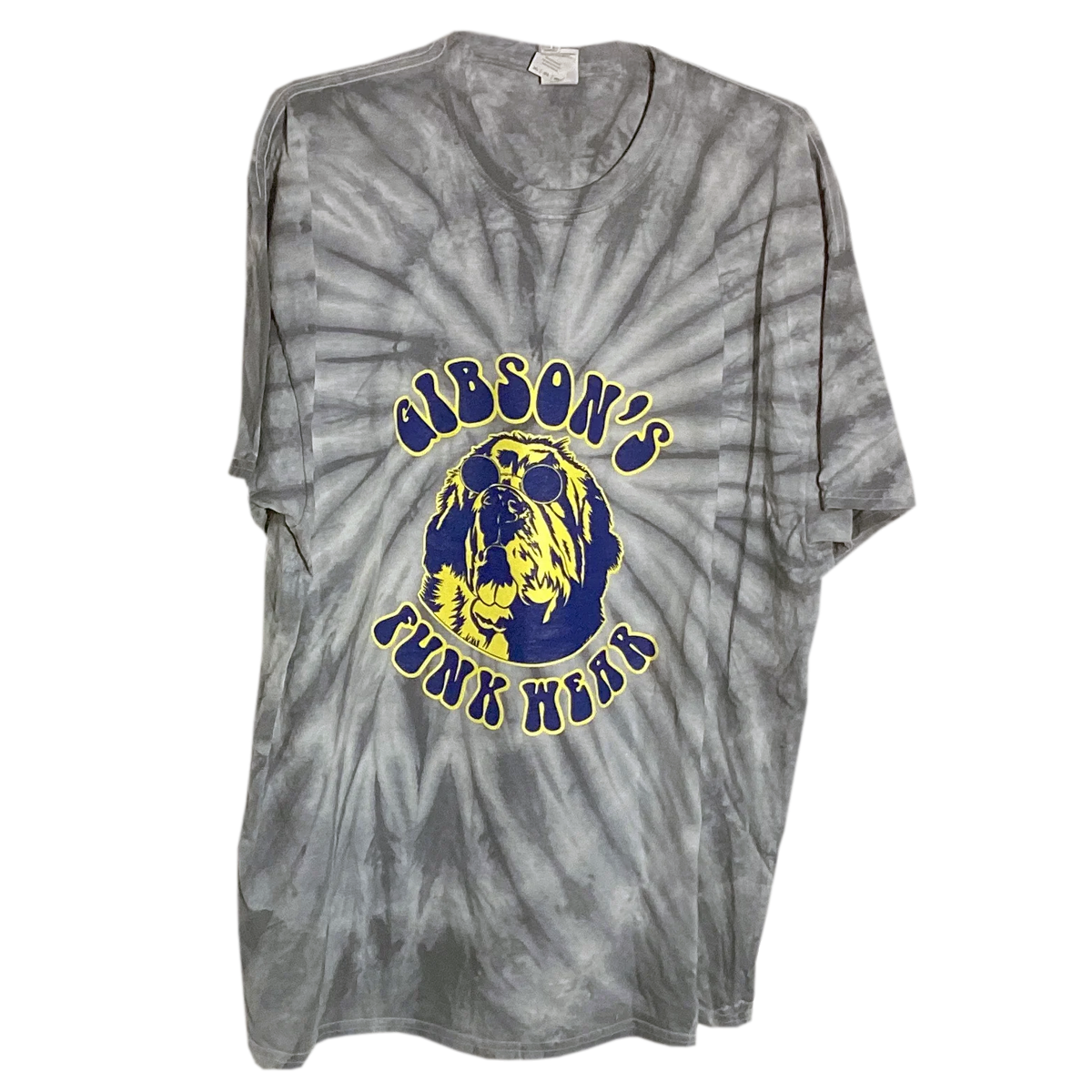 "Marvin Gray 2" Gibson's Funk Wear T-shirt (Gold/Royal print).