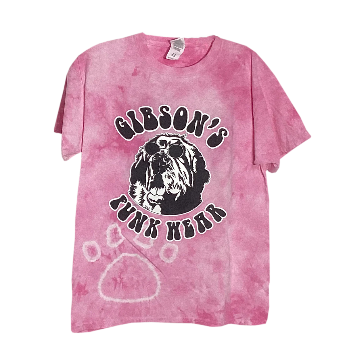 "Pink Paw" Gibson's Funk Wear T-shirt